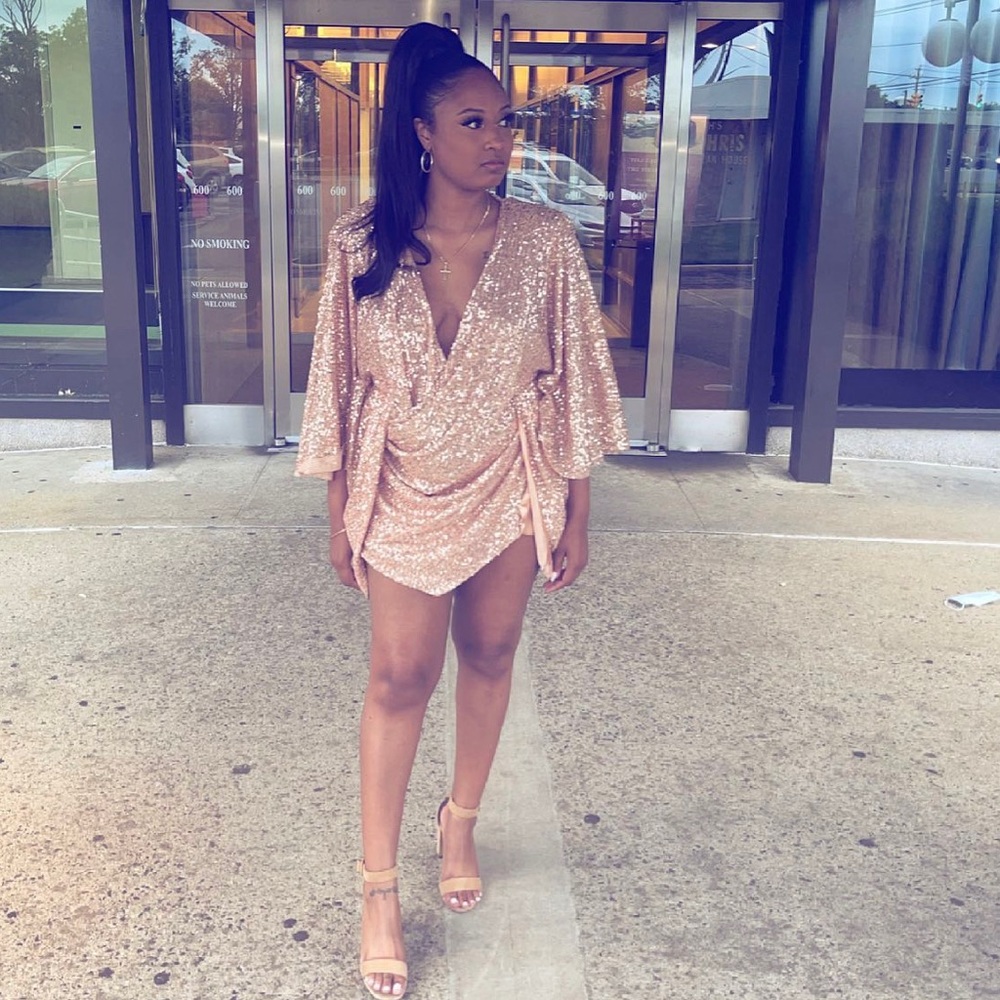 Gold Dress
